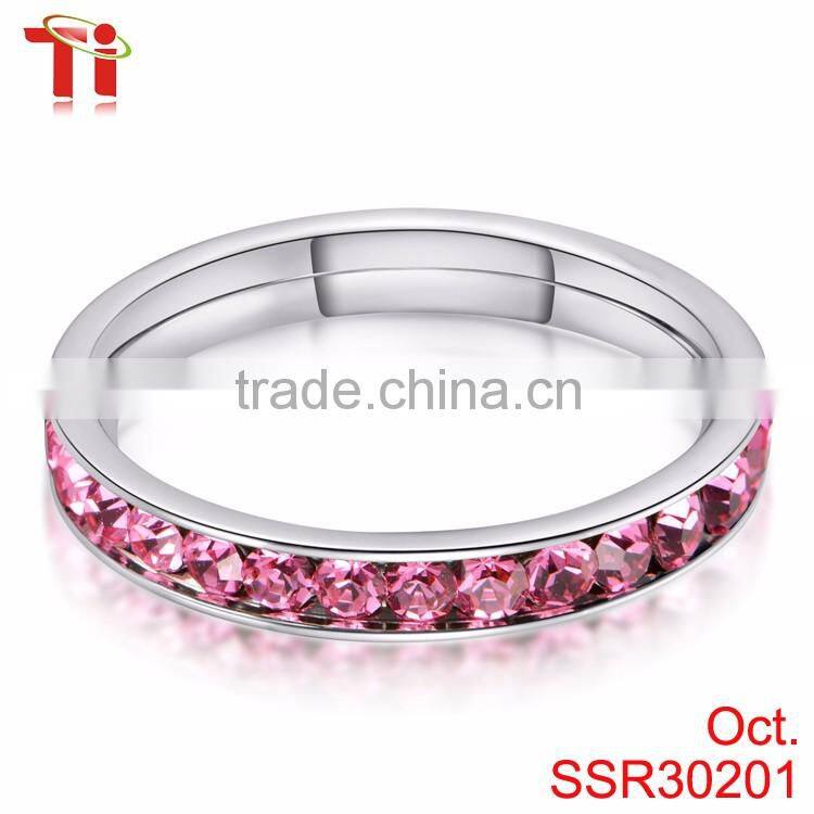 October Pink Tourmaline birthstone wholesale custom made jewelry promotes balance and protect