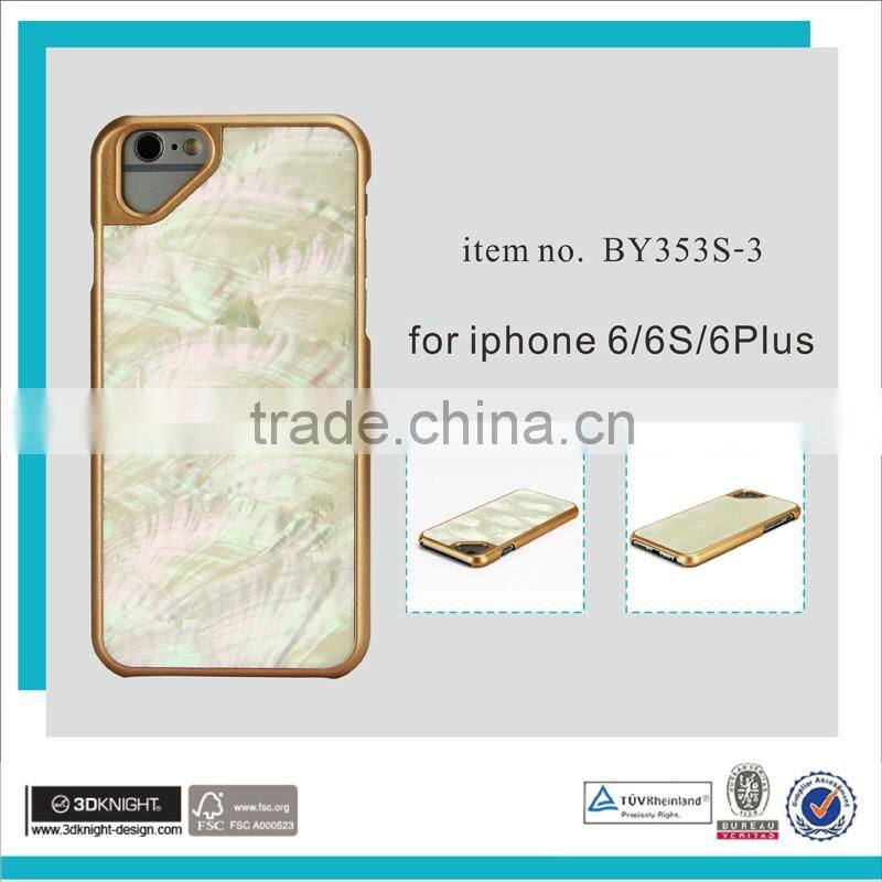 Customized for Seashell iPhone 6 6S Case ,OEM Laser LOGO for Apple iPhone 6s Cover