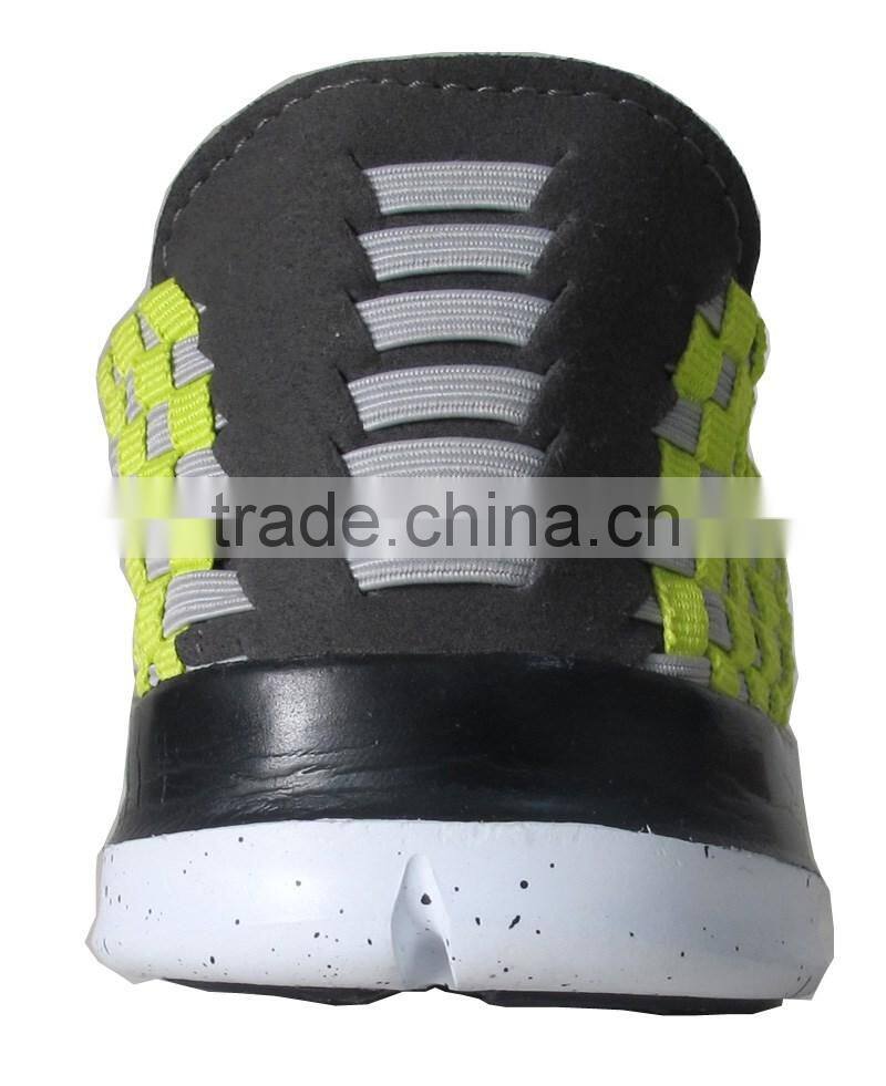 Women Mujer Zapatillas Female Platform Couple Woven Shoes Men Comfortable Hot Sell Casual HT-99714-009