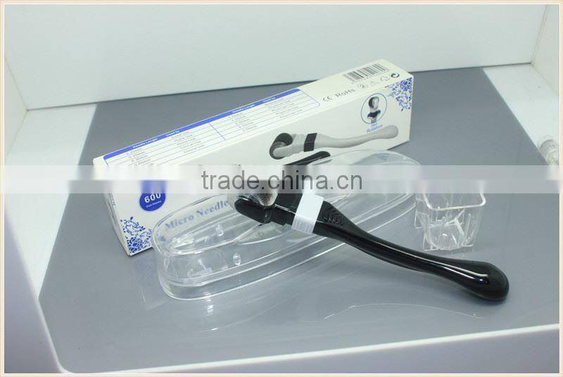 Hot Sale Derma Roller 600 Needles 360 Degree Swivel Dermaroller