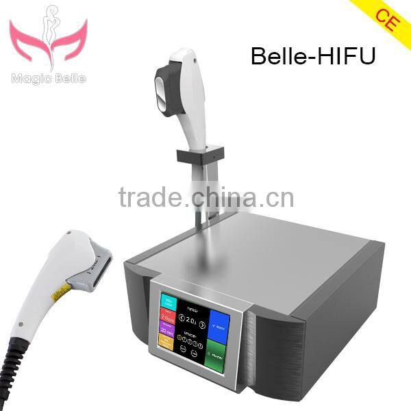 Hifu machine korea technology ! high intensity focused ultrasound skin tightening anti wrinkle face lifting for clinic use