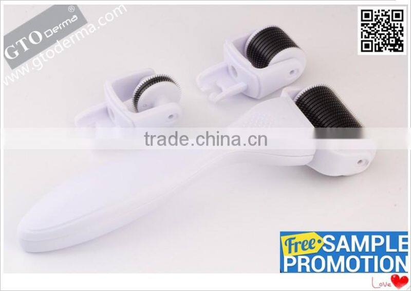 Titanium 3 in 1 derma roller for face dermaroller manufacturer price