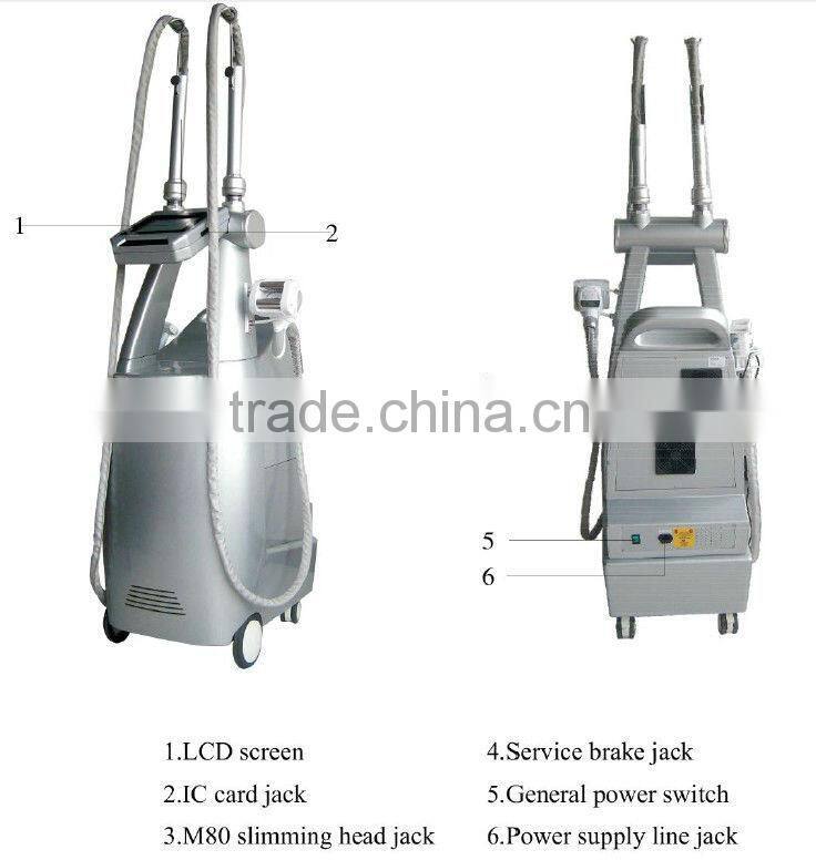 2014 hot selling cavitation vacuum in one liposuction machine(CE approved)