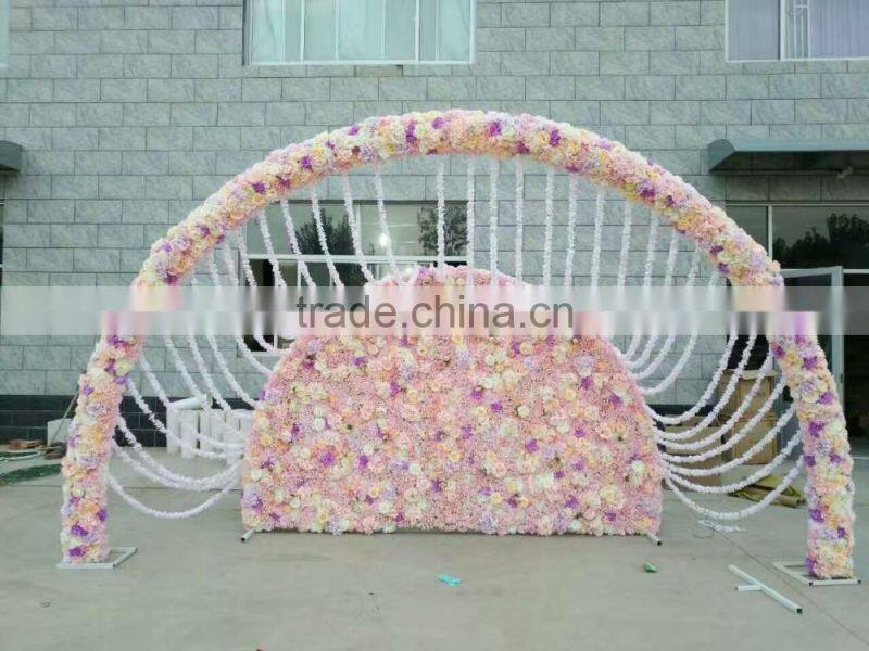 LFB507 new arrival handmade semicircle flower arranging