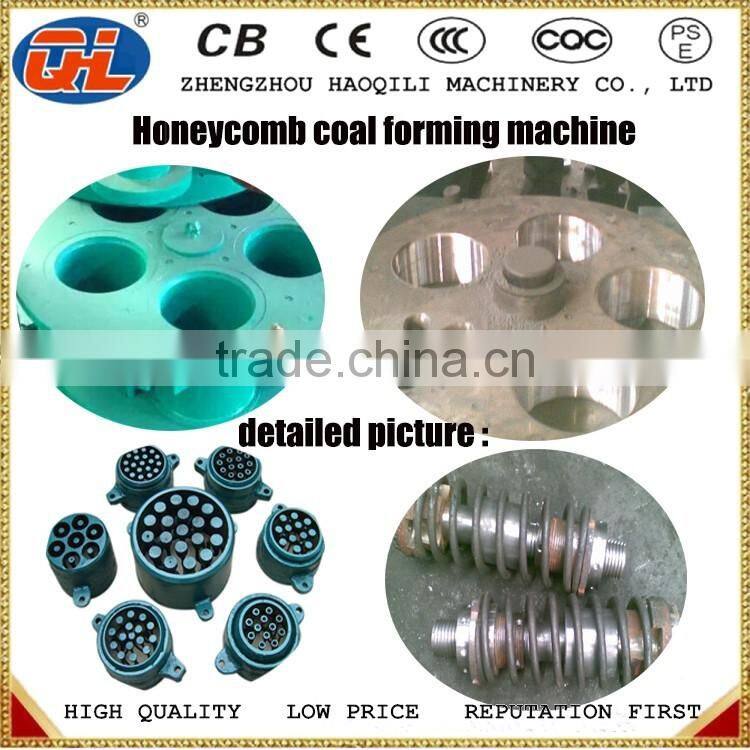 large processing capacity coal charcoal honeycomb briquette making machine production line