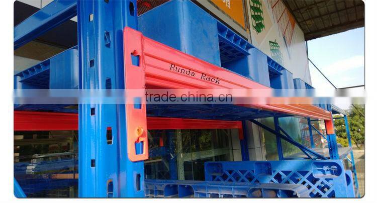 upright beam of steel pallet rack