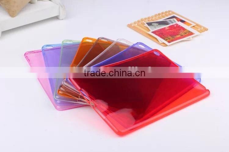 TPU Quality Tpu Clear Transparent Silicon Rubber Gel Soft Protective Case Cover for Apple iPad MINI4 free sample service