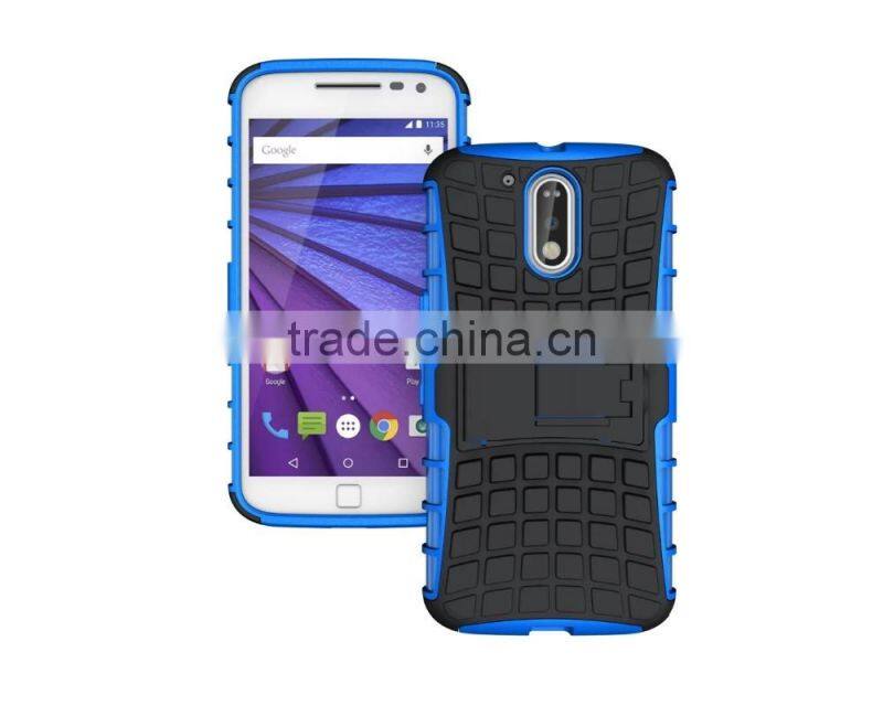 For MOTO G4 PLAY Armor CASE Heavy Duty Hybrid Rugged TPU Impact Kickstand ShockProof Tyre CASE COVER TANK COVER CASE