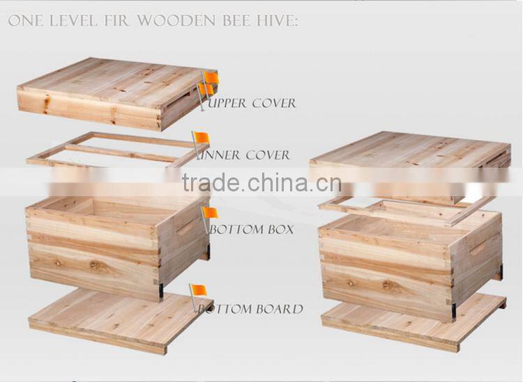 Langstroth beehive two-level bee hive china supplies B-7L