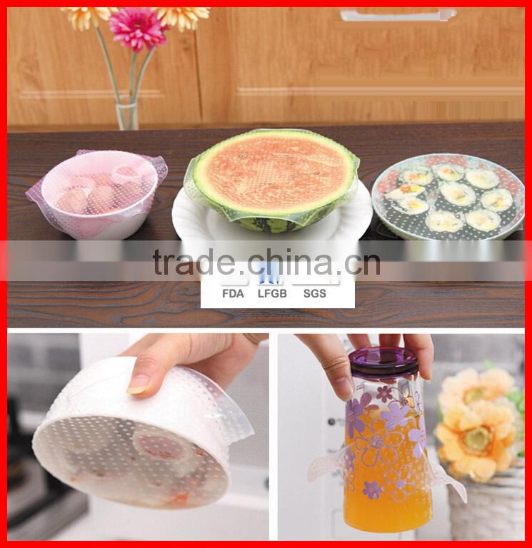 High quality food grade reuseful food wrap film