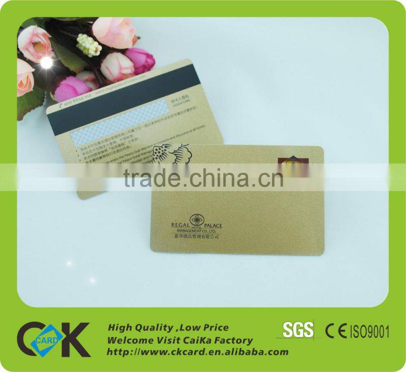 Access control pvc magnetic stripe ticket card with printing