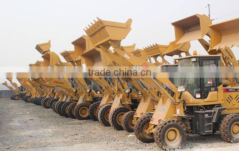 Wheel Drive Skid Loader, Small Loader For Construction