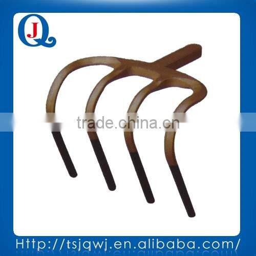 Fork head JQ004-1 with four tines for garden and farm