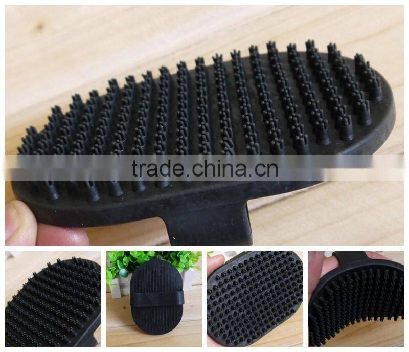 Pet product rubber pet dog brush