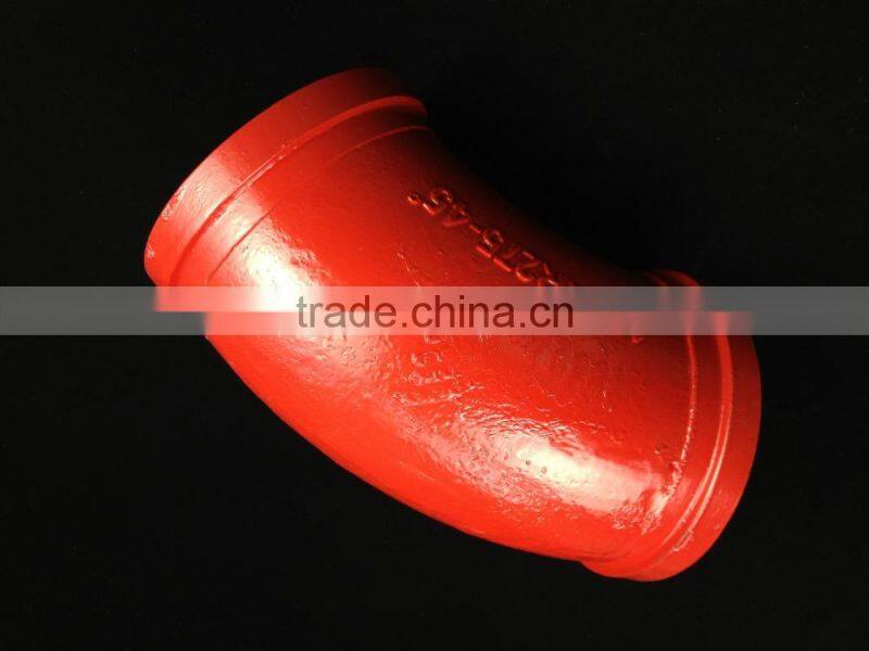 Top Quality Factory Direct Pipe Fitting Elbow 45 Degree Pipe Bend Concrete Pump Pipe