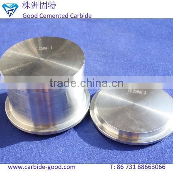 Polished cemented tungsten carbide grinding jar ball mill jar
