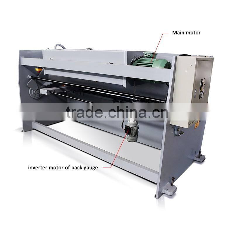 Hot sale sheet metal guillotine hydraulic shearing machine price