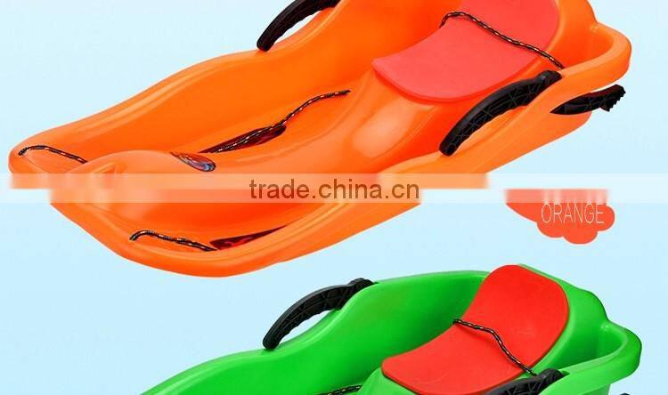 Snow Sled with rope and brake