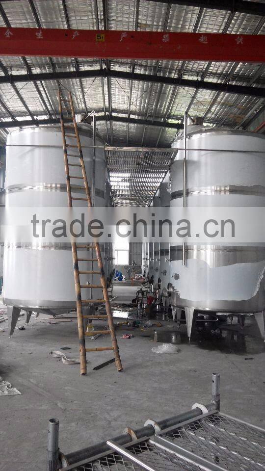 1000L-20,000L stainless steel hot water storage tank