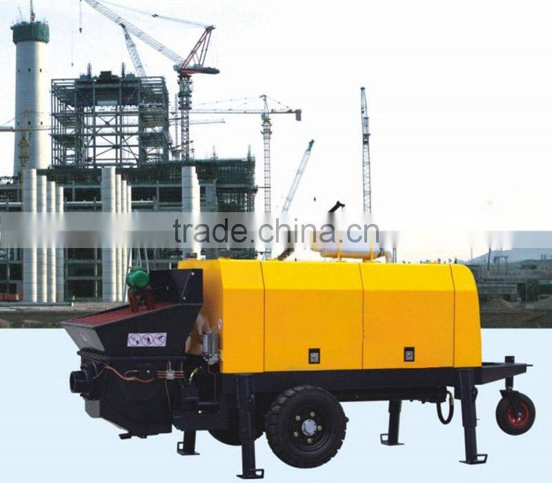 LHBT40-11RS diesel construction concrete pump with pipe for india