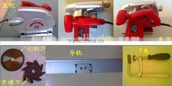 aluminum composite panel grooving and cutting machine