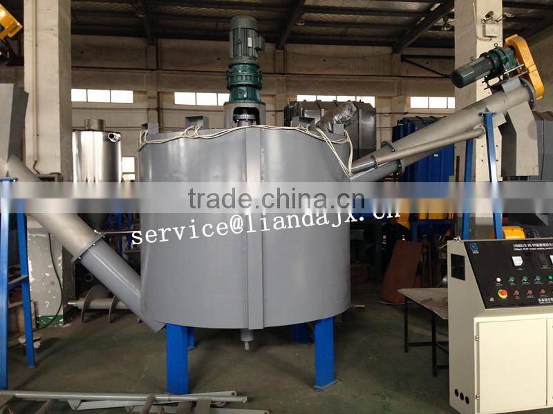PE milk bottle recycling machine with CE