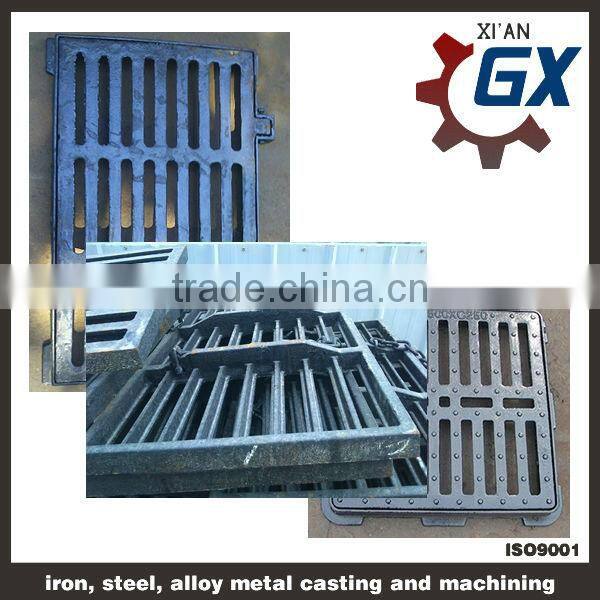 asphalt painted BS EN124 radiator grates