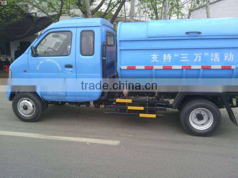 DongFeng Mini 4*2 Gasoline Cheap Garbage Truck