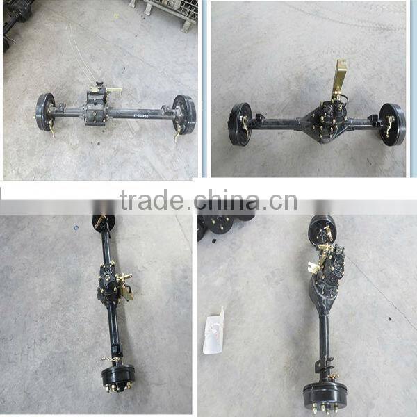 China manufacture full-floating rear axle with oil brake