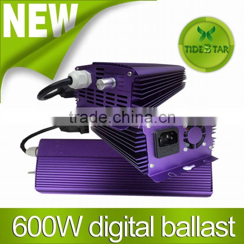 Digital electronic ballast 600w/Electronic 600W Dimmable Ballast for Hydroponic Systems