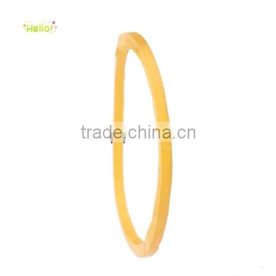2017 HOT!! yellow natural rubber band for money