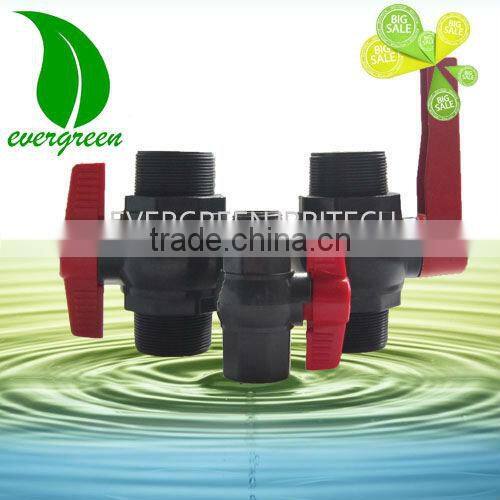 MALE MALE PVC BALL VALVE