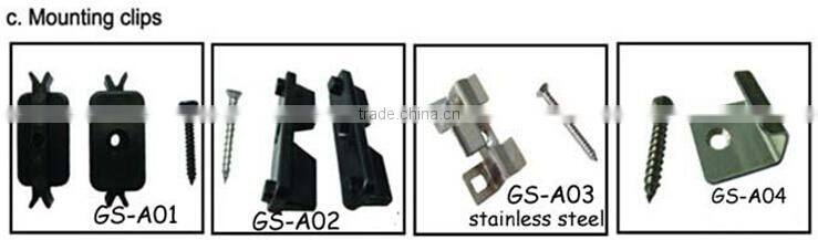 2014 hot sale wpc decking keel