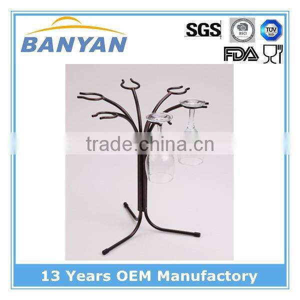 HOT SALE coffee cup hanger metal rack, coffee cup rack