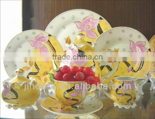porcelain tea set