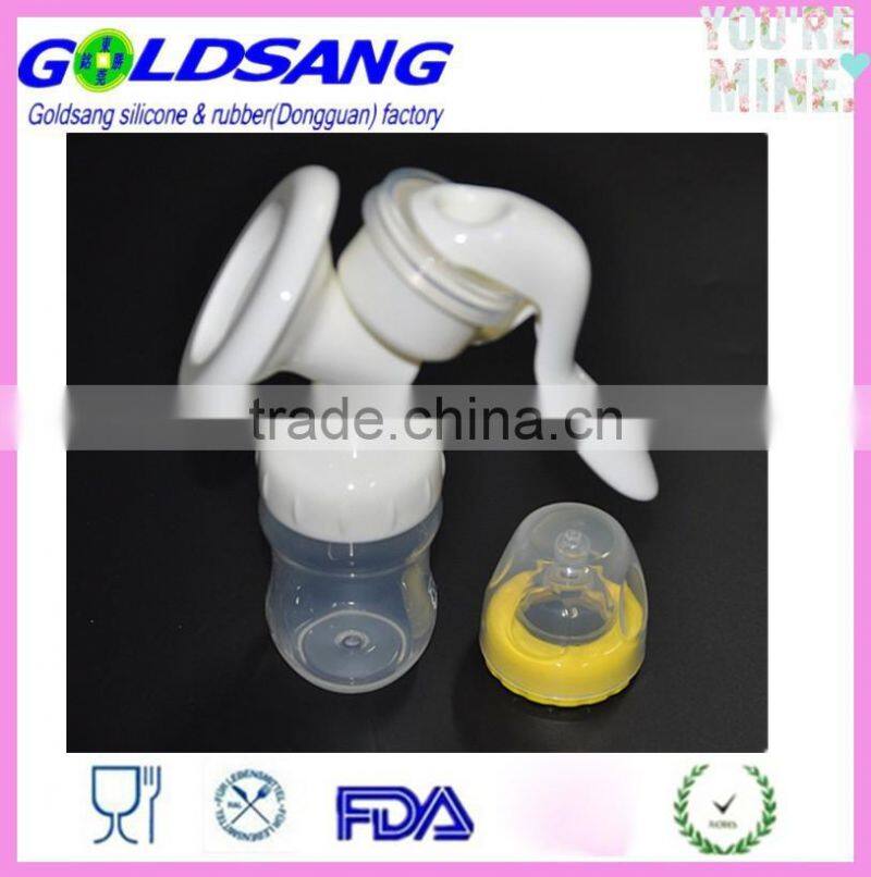 BPA free Pacifier Bottle Included Silicone Covered Cup Manual Breast Pump