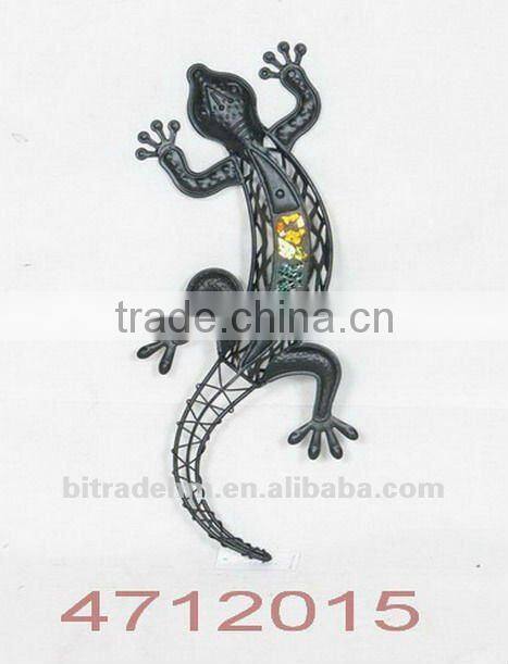 metal lizard for decoration