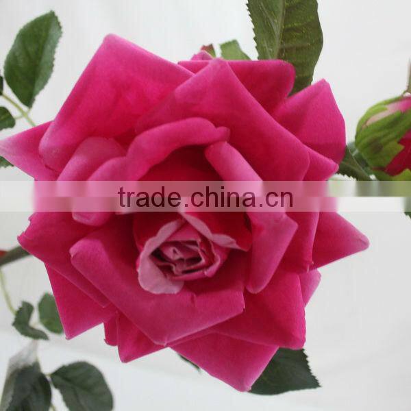 Wholesale artificial rose flowers good quality for indoor decoration