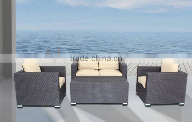 outdoor rattan wicker garden sofa set