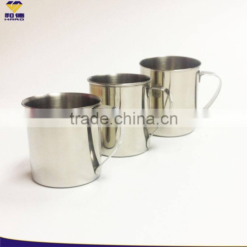 Double wall stainless steel carabiner mug