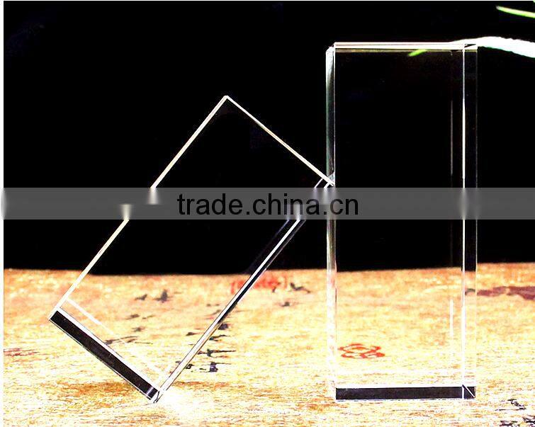 2016 Newest inner 3d laser crystal cube with led base