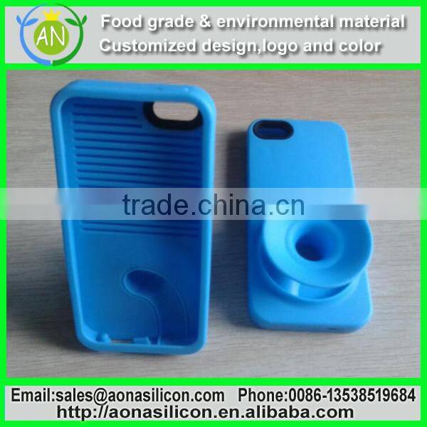 new design speakerphone silicone mobile case