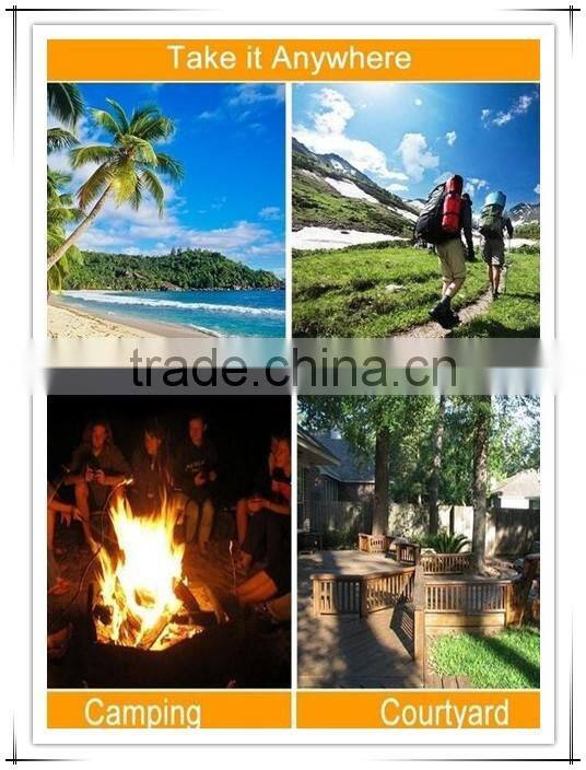 Portable Outdoor Traveling Camping Nylon Hanging Hammock with Mosquito Net