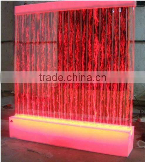 hotel hall water bubble led acrylic background wall