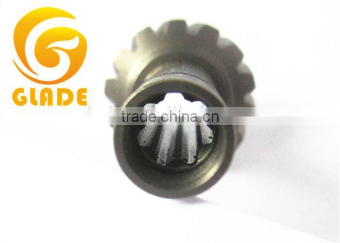 HRC58-62 pinion with 10*1.25mm brush cutter parts Grass Cutter Gear box Grass For Garden Tools