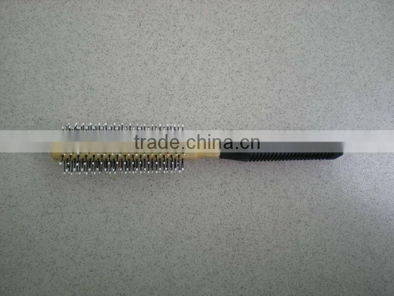 Wooden Rolling Hair Brush