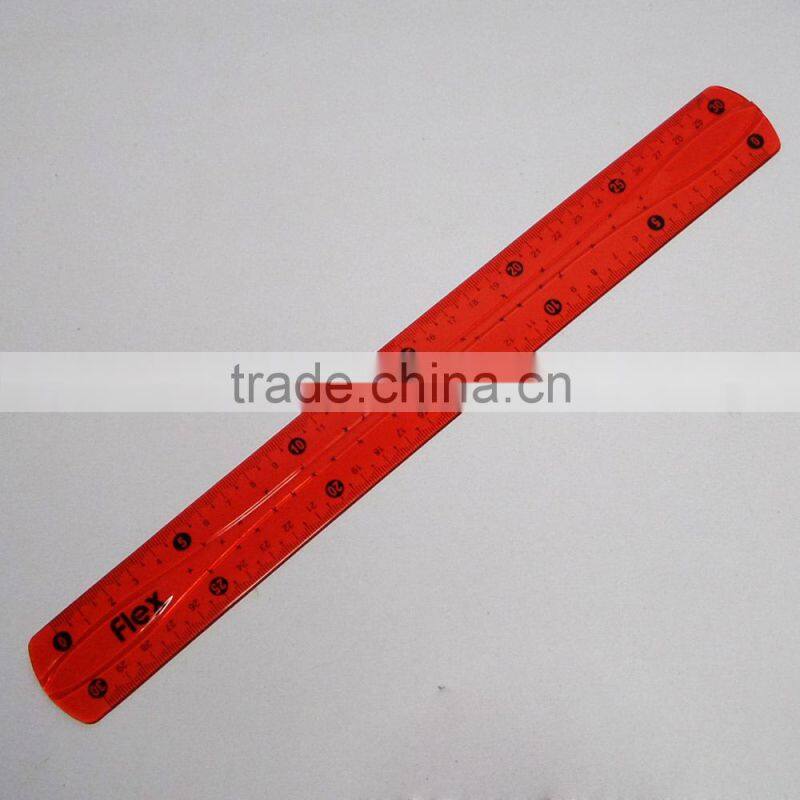 New designer 4pcs clear PVC flexible math set