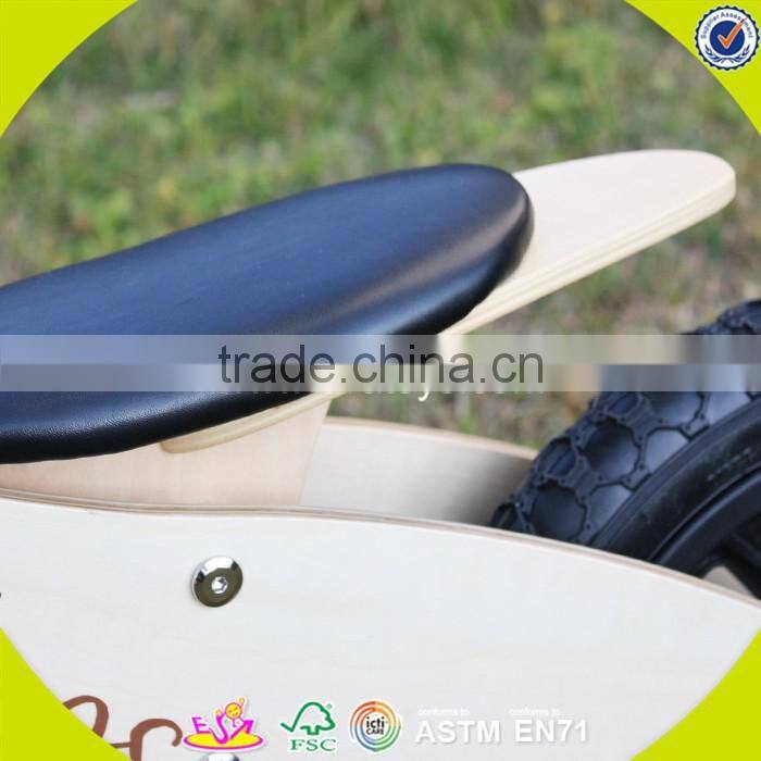 2017 New design baby wooden balance bike wholesale wooden balance bike log wooden balance bike for toddlers W16C156
