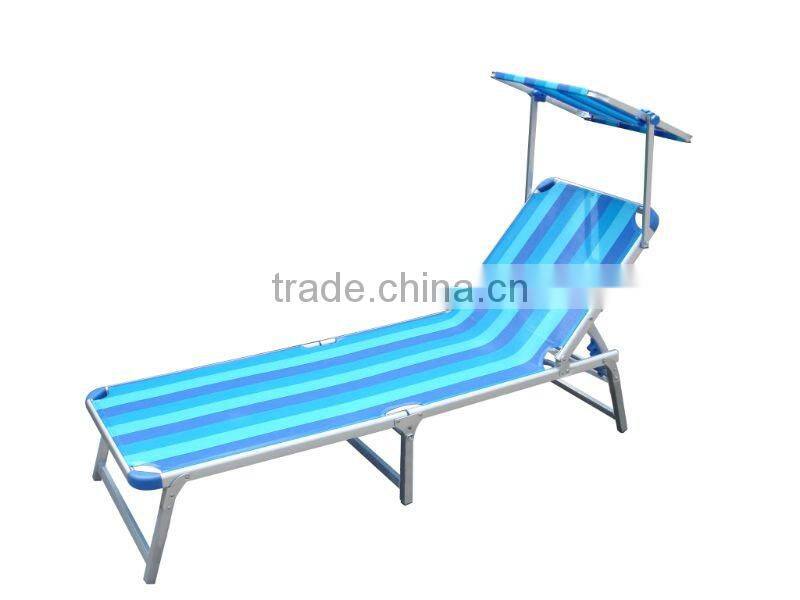Alumium Folding Sun Bed Lounger