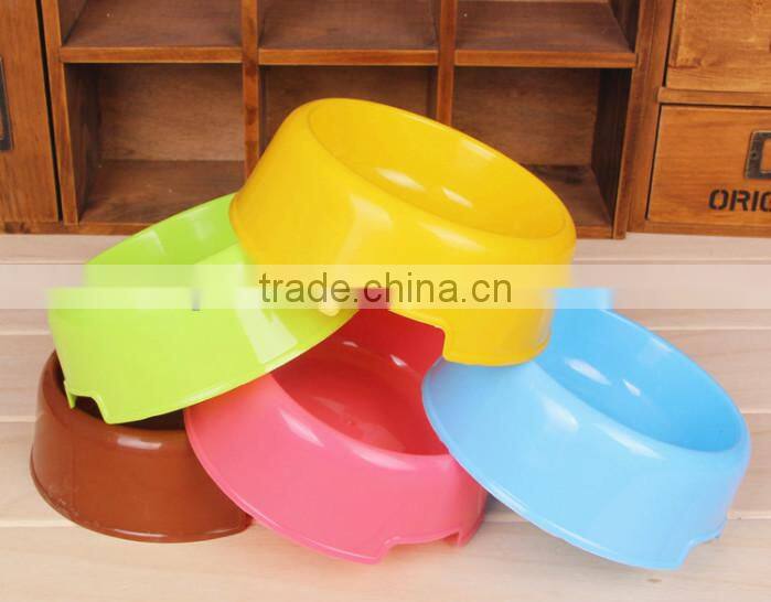 China Factory Round Dog Bowl Pet Feeding bowl disposable melamine dog bowl